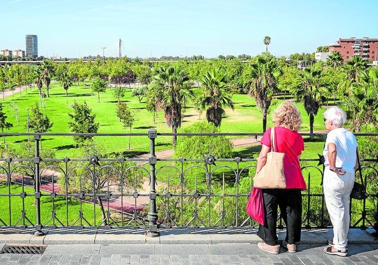 Parque del río, cuyo mantenimiento entra en el nuevo contrato.