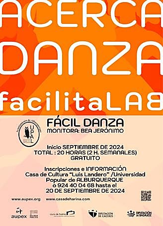 Cartel anunciador del curso