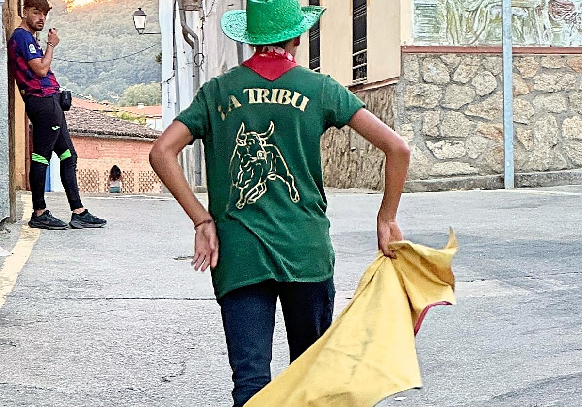 Toreando el aire en Jarandilla el pasado domingo.