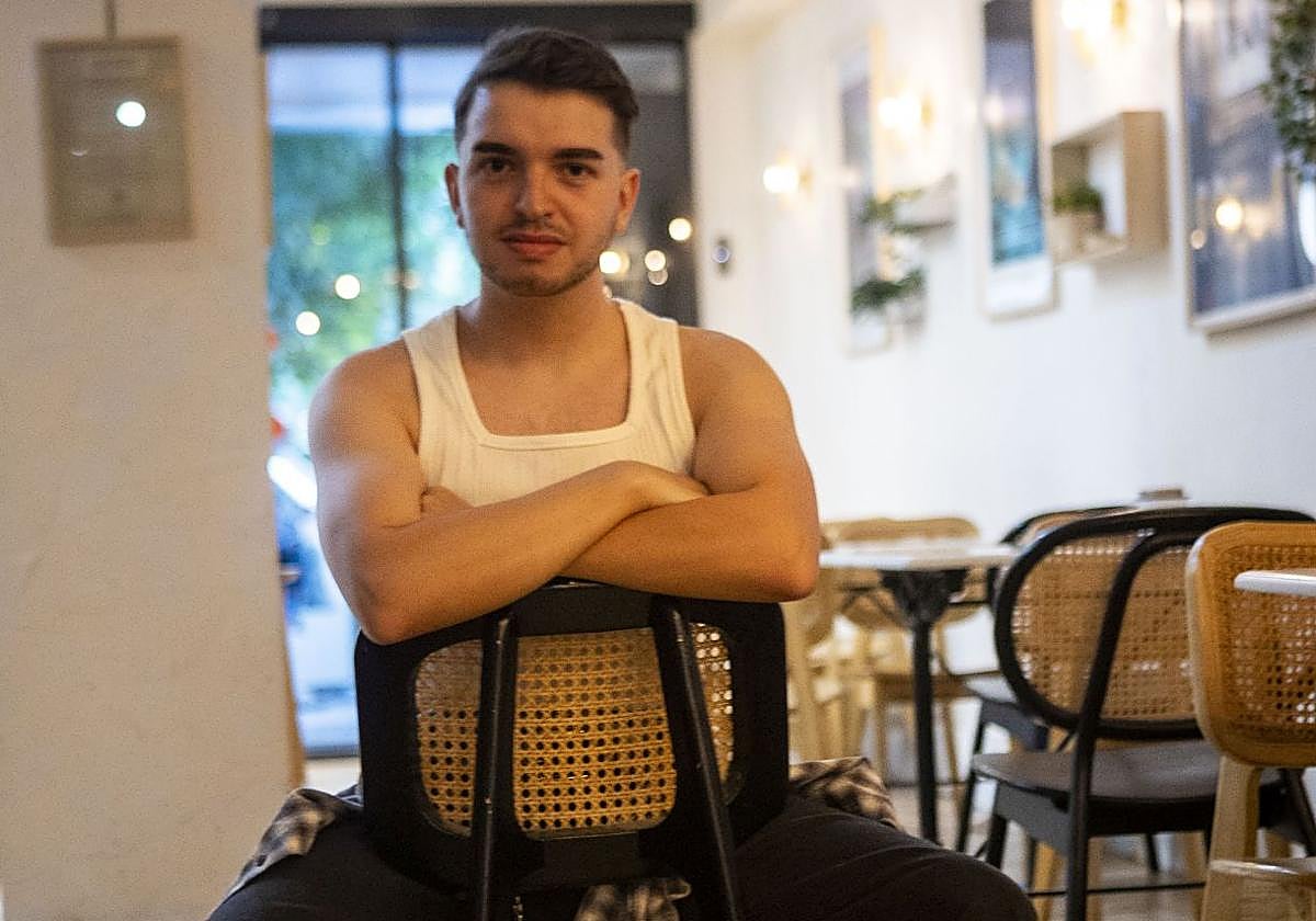 Jorge Rivero, en Cáceres la semana pasada .