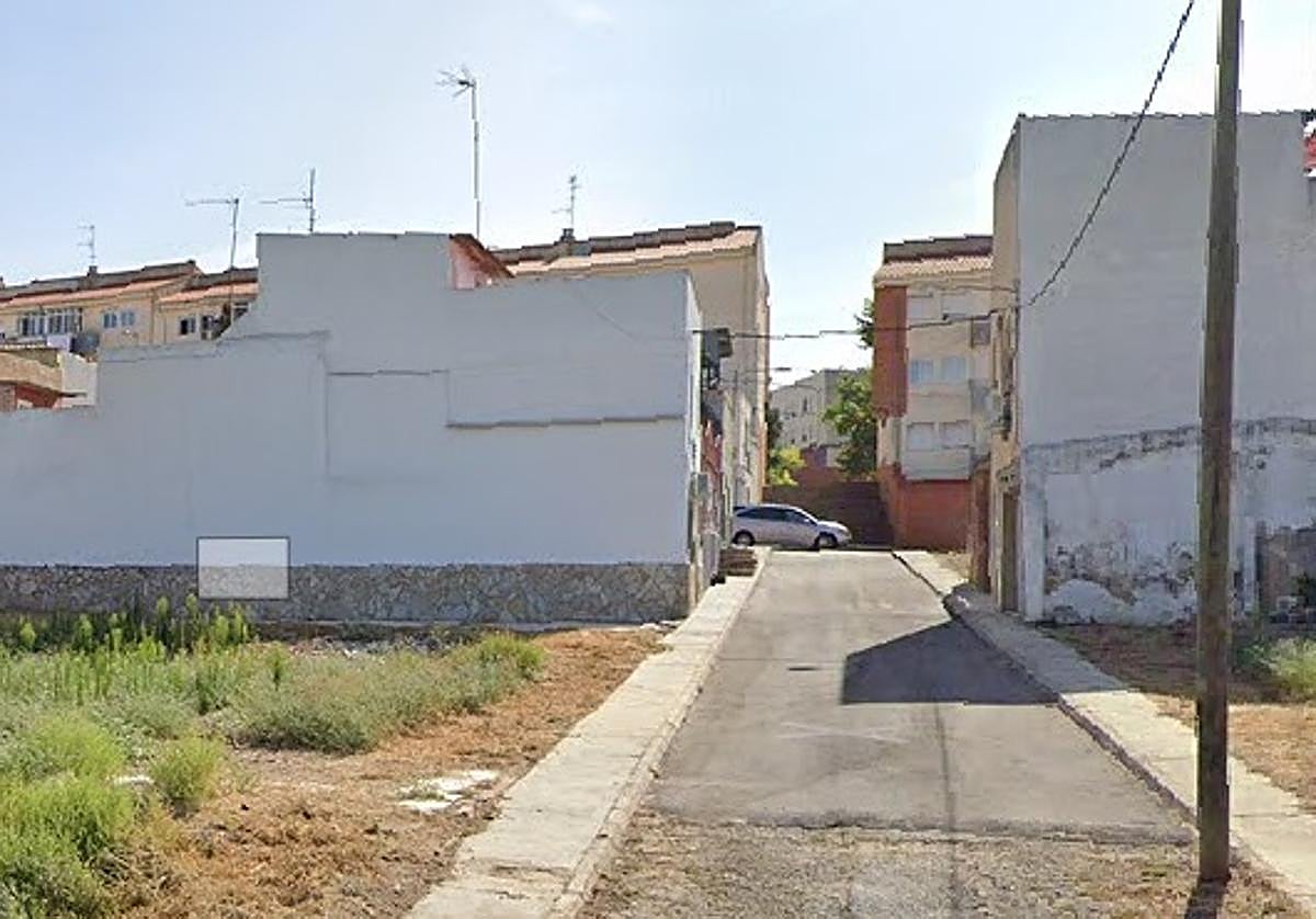 Calle Azor de la barriada de Cerro de Reyes.