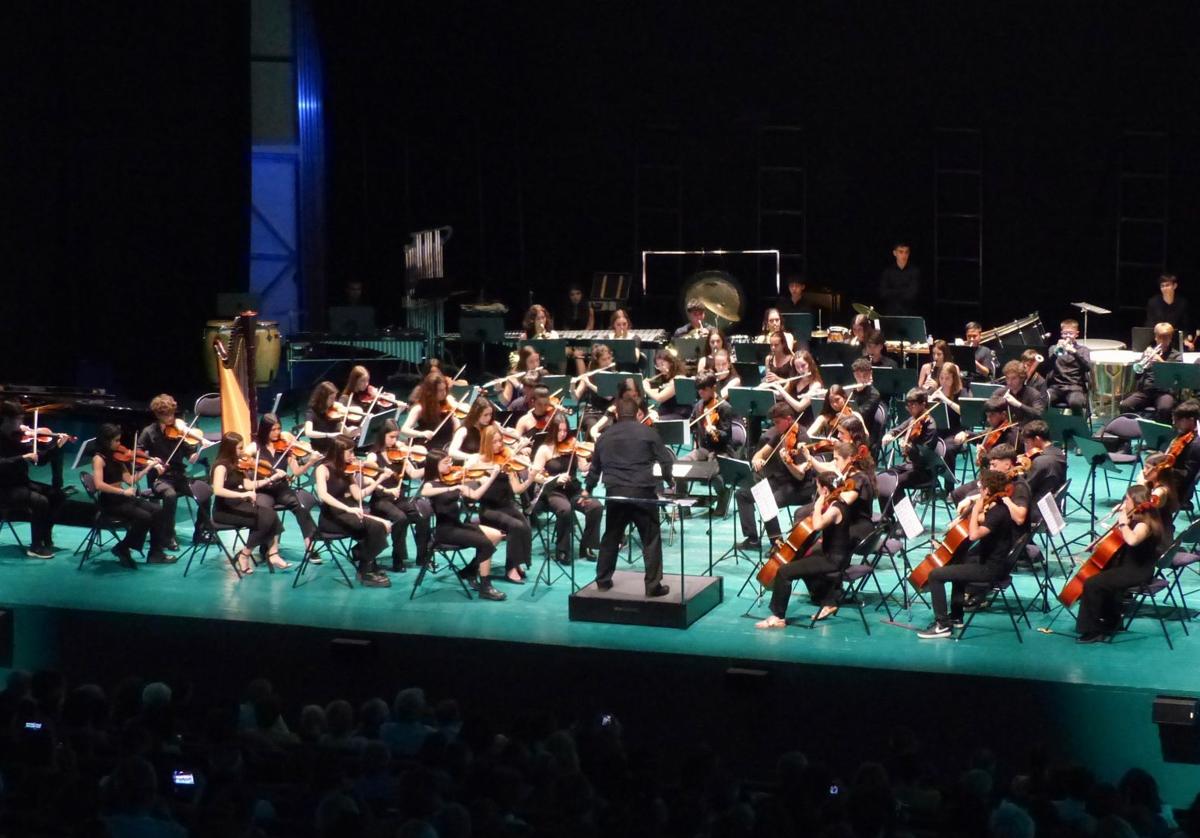 Integrantes de la Orquesta de Extremadura.