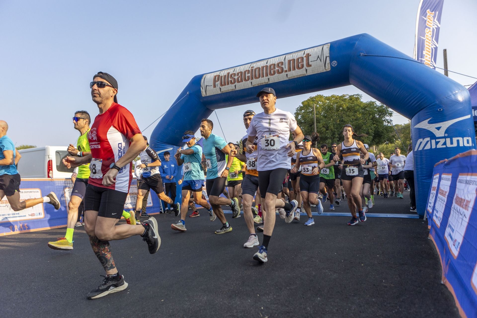 La carrera solidaria de Aldea Moret, en imágenes