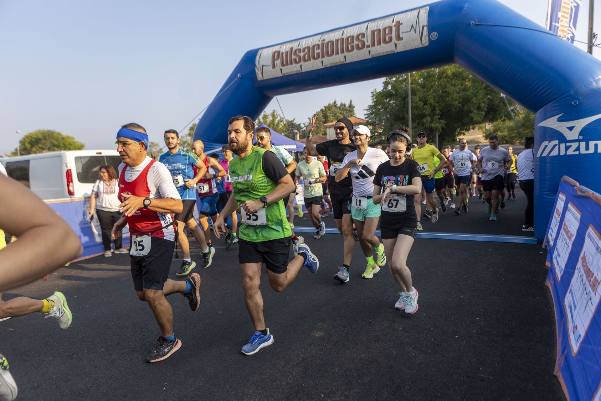 La carrera solidaria de Aldea Moret, en imágenes