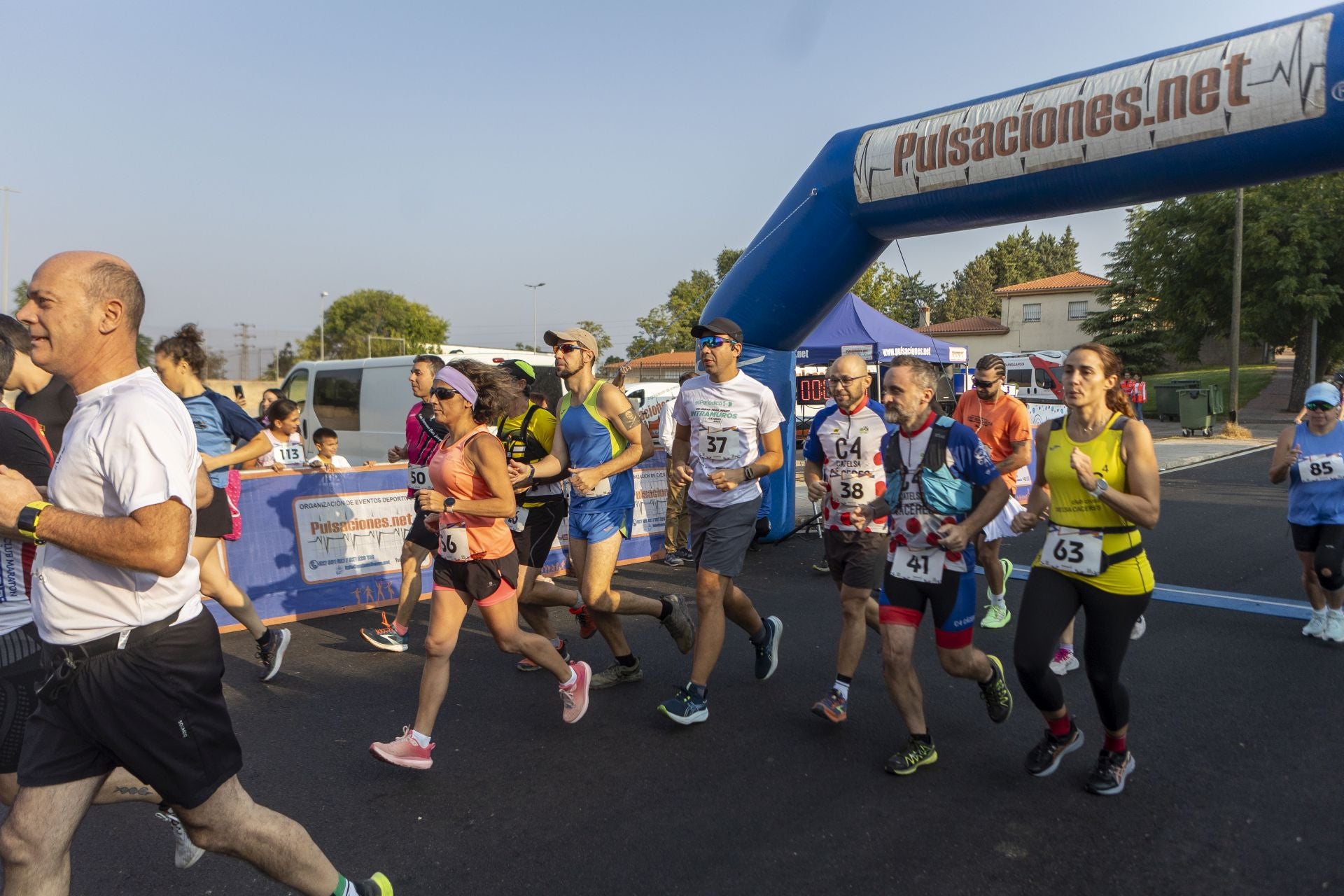 La carrera solidaria de Aldea Moret, en imágenes