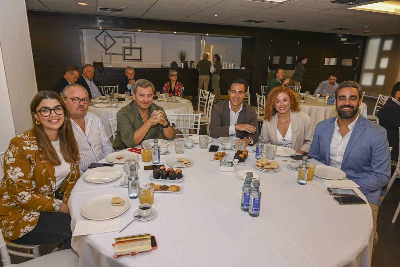 Alicia Díaz, Fernando Masedo, Carlo Navarro, Miguel Ángel Jaraíz, Macarena Rodríguez y Francisco Morán.