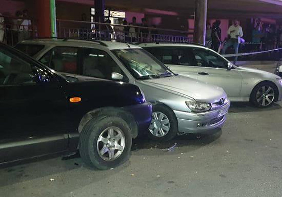 Escena del tiroteo en Suerte de Saavedra en 2019.