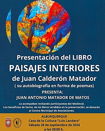 Cartel de la presentación en Alburquerque