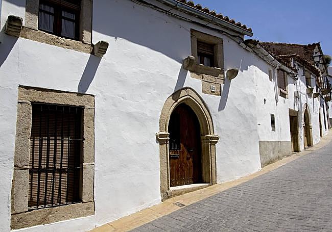 Barrio gótico-judío de Valencia de Alcántara.