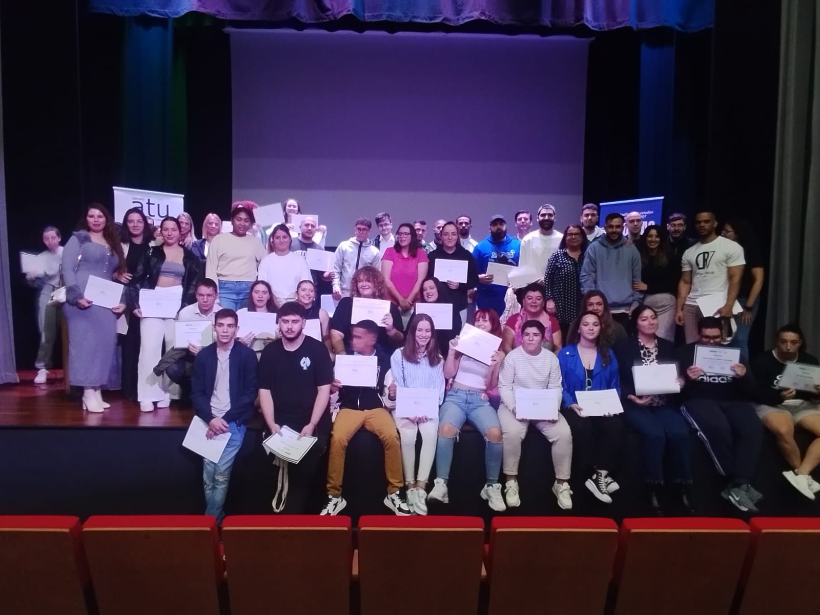 Clausura de las escuelas de segunda oportunidad del Sexpe.