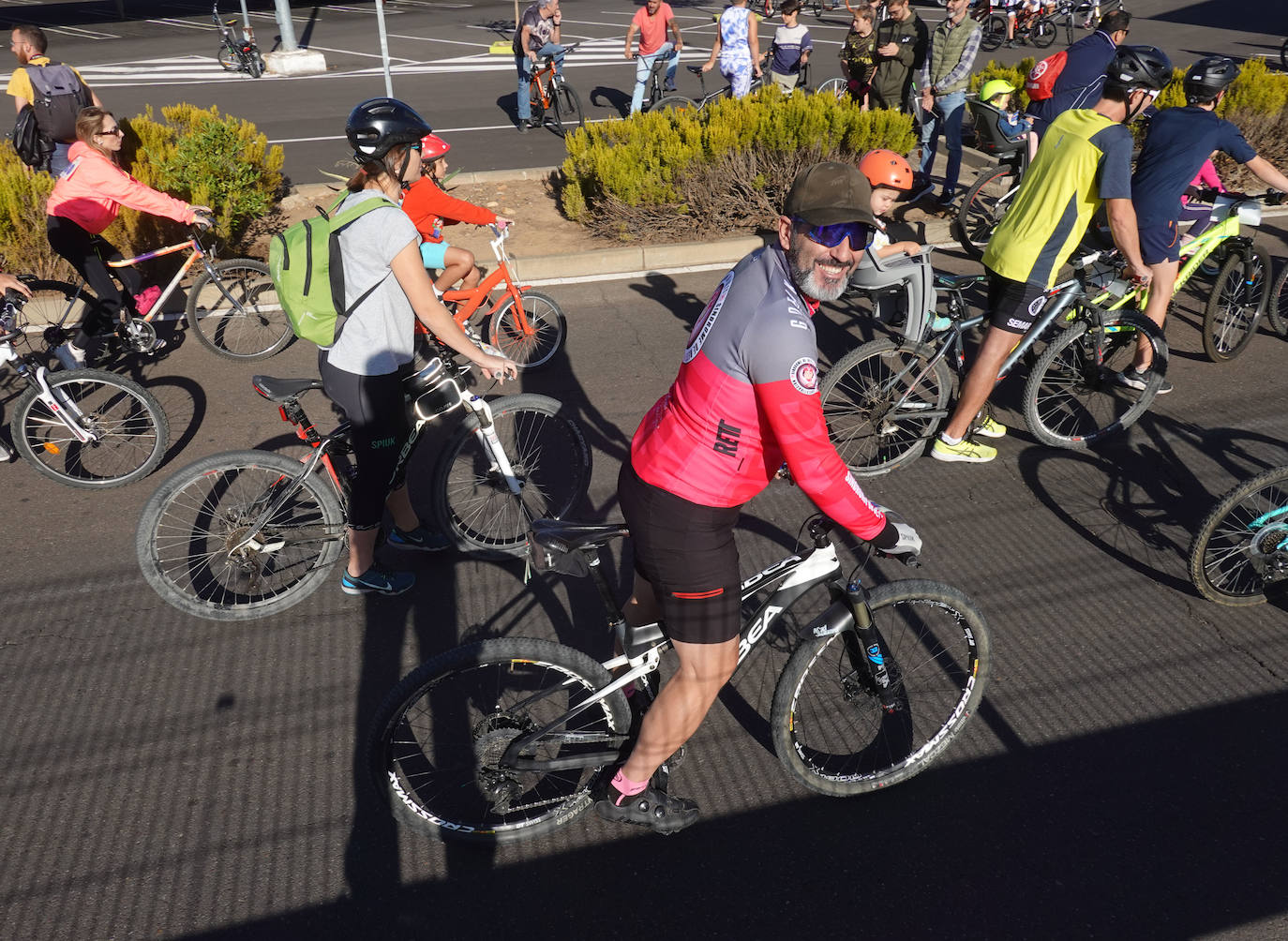 Así ha sido el Día de la Bicicleta en Badajoz, en imágenes