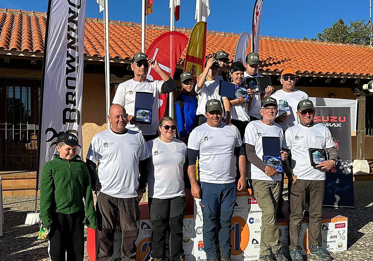 Extremeños participantes en el campeonato.