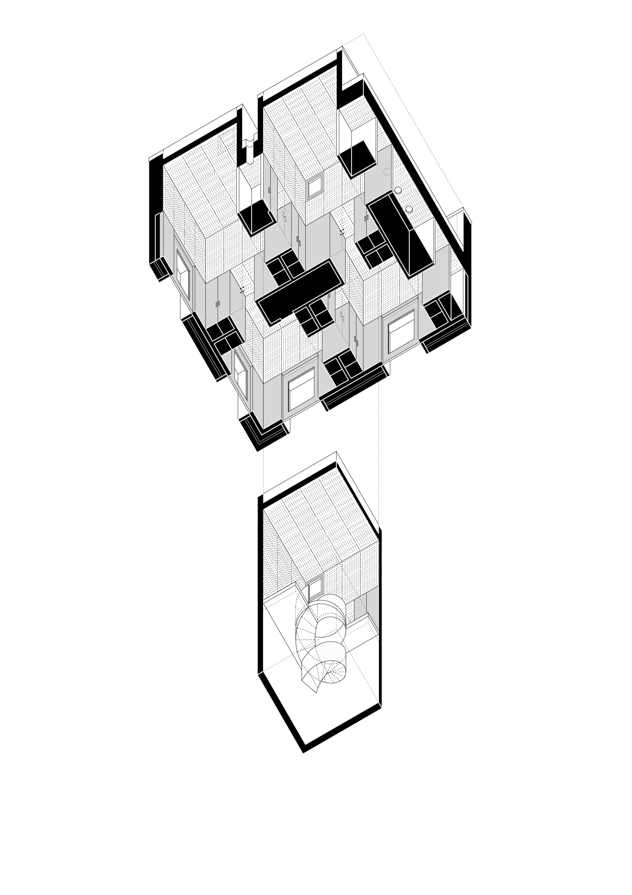 Imagen secundaria 1 - Un hexaedro para vivir en la Sierrilla de Cáceres
