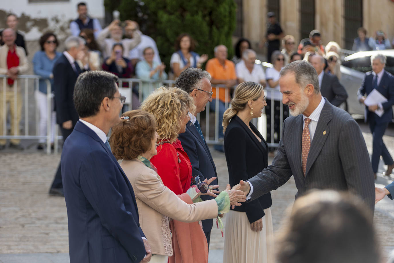 Fotos | El Rey preside el acto inaugural del encuentro sobre Historia en Trujillo