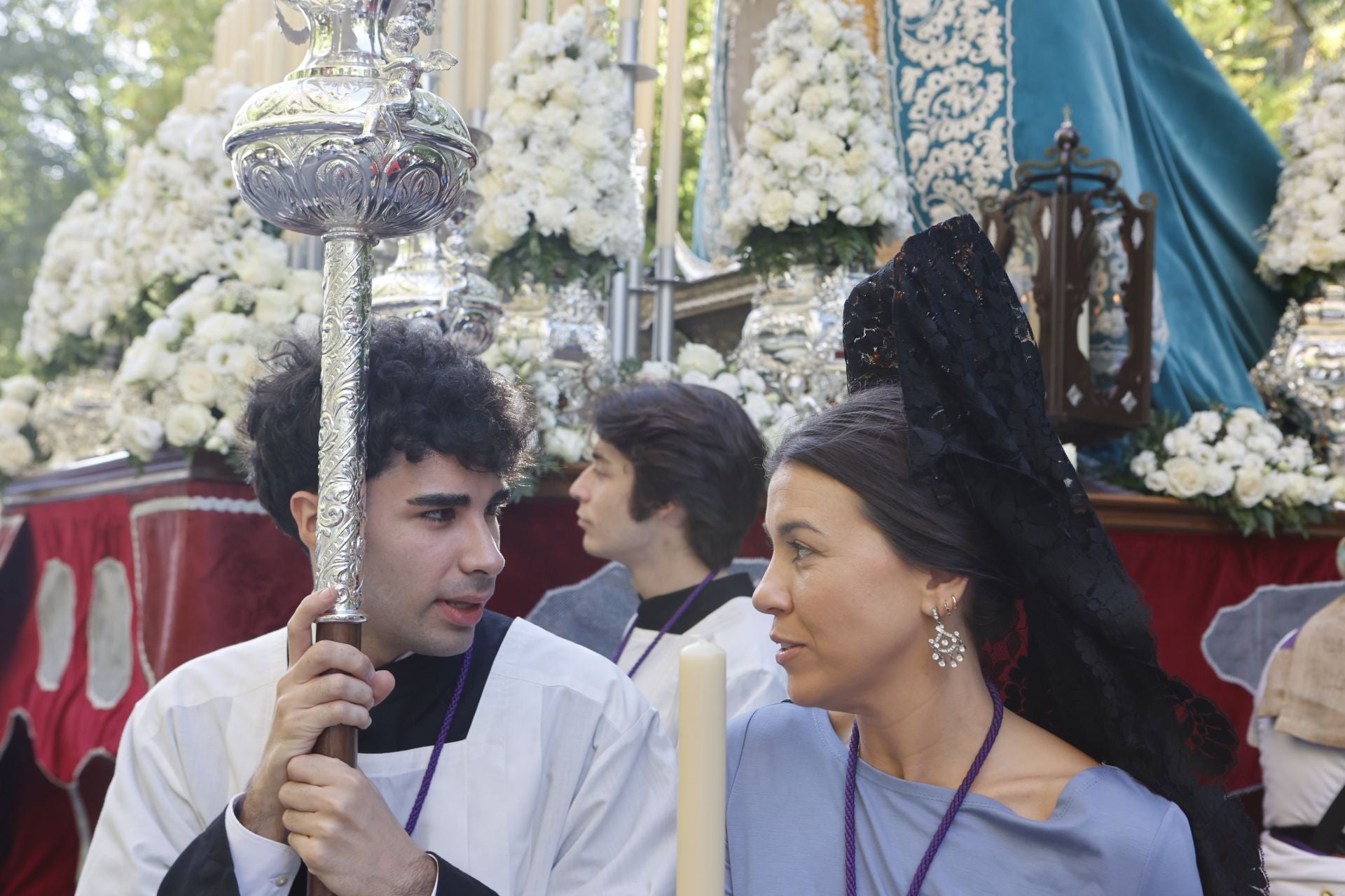 Procesión magna mariana en Cáceres, en imágenes (I)