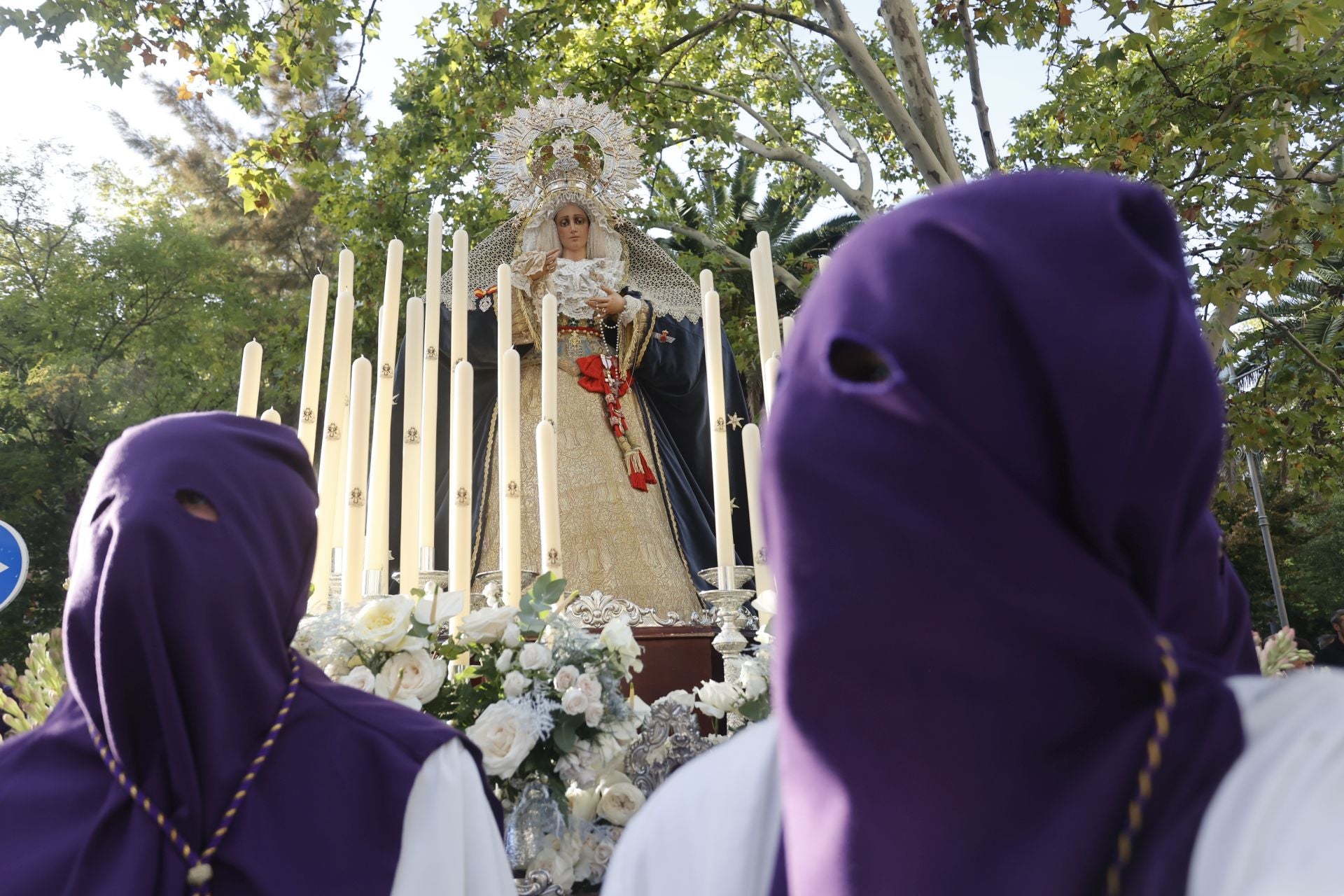 Procesión magna mariana en Cáceres, en imágenes (I)