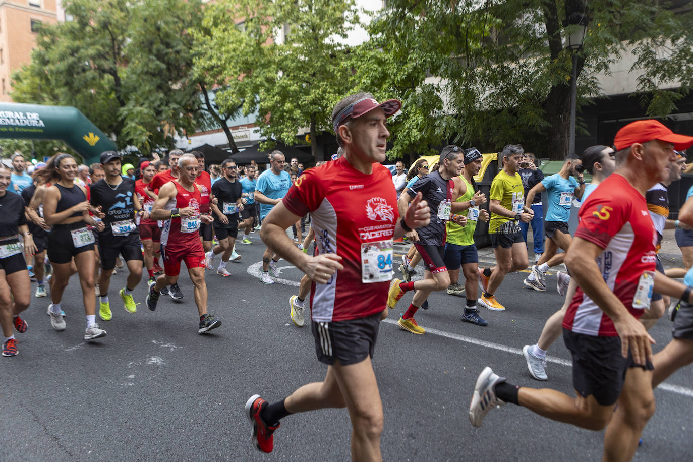Fotos | Así fue la carrera solidaria de Kini Carrasco en Cáceres