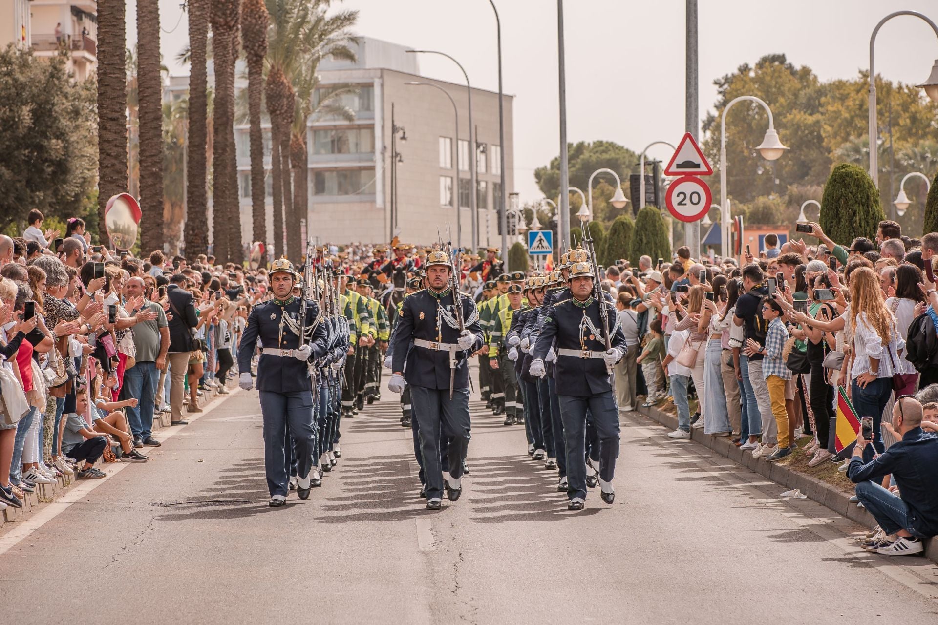 Desfile de la Guardia Civil en Mérida, en imágenes (II)