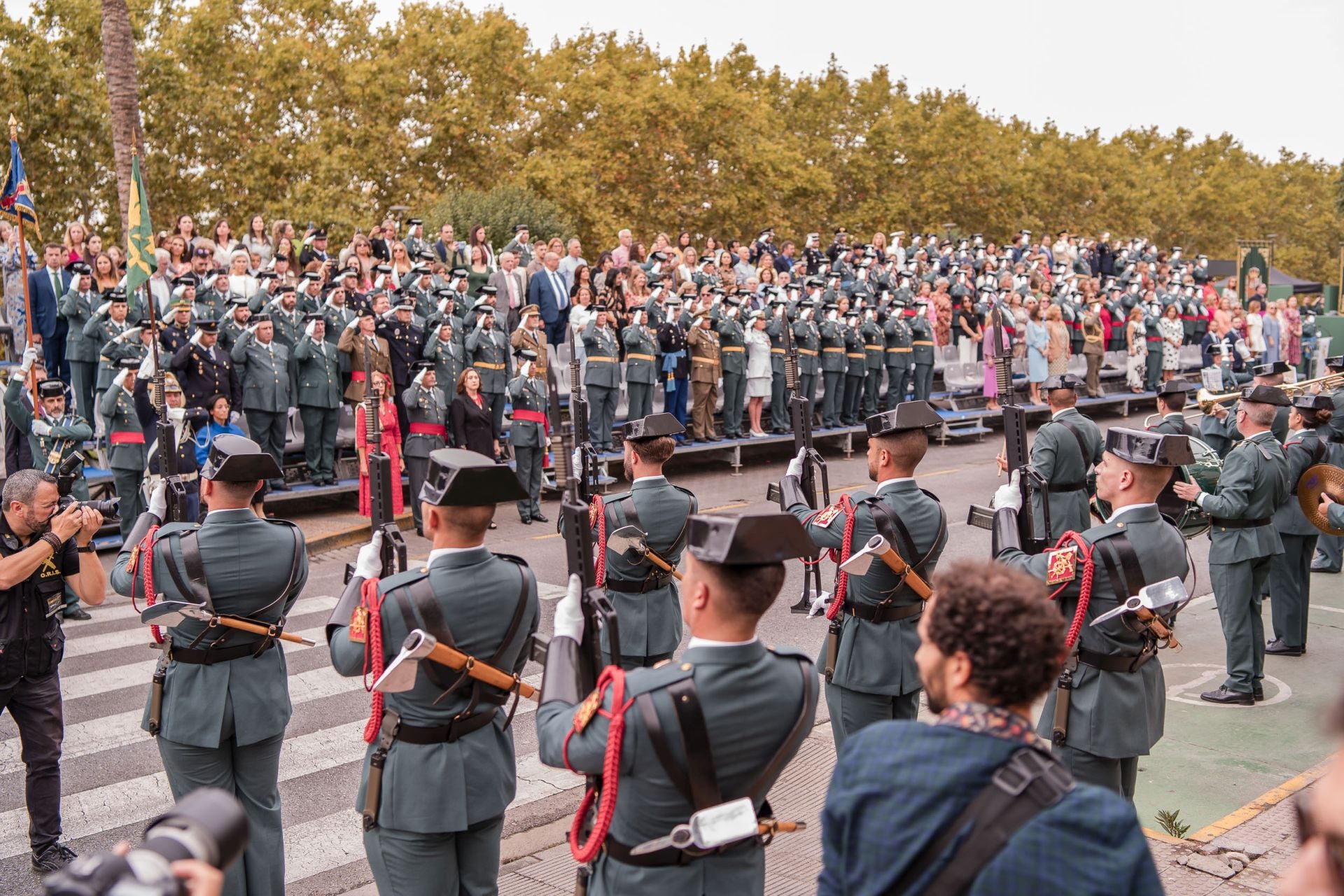 Desfile de la Guardia Civil en Mérida, en imágenes (I)