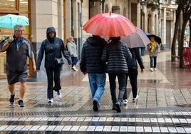 El frente atlántico dejará lluvias en el norte de Extremadura, Galicia y Castilla y León.