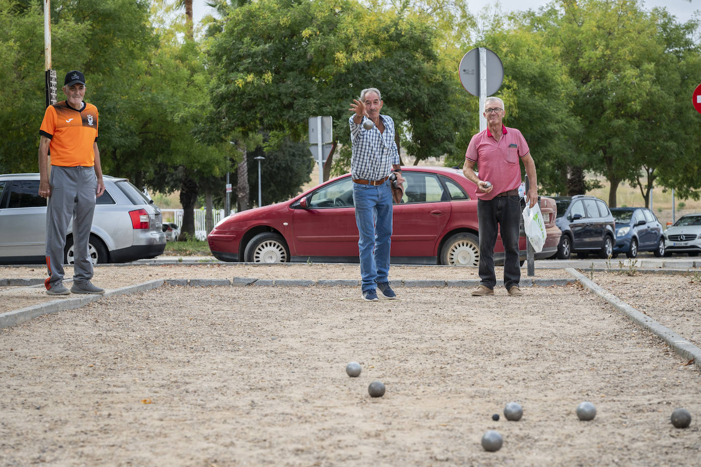 Fotos | Los campeones de petanca de Extremadura, sin sede para entrenar