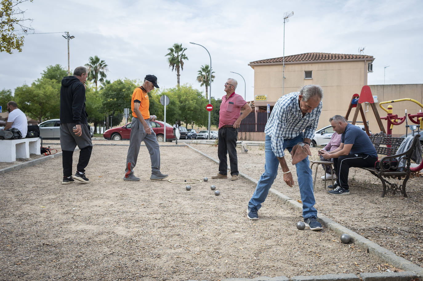 Fotos | Los campeones de petanca de Extremadura, sin sede para entrenar