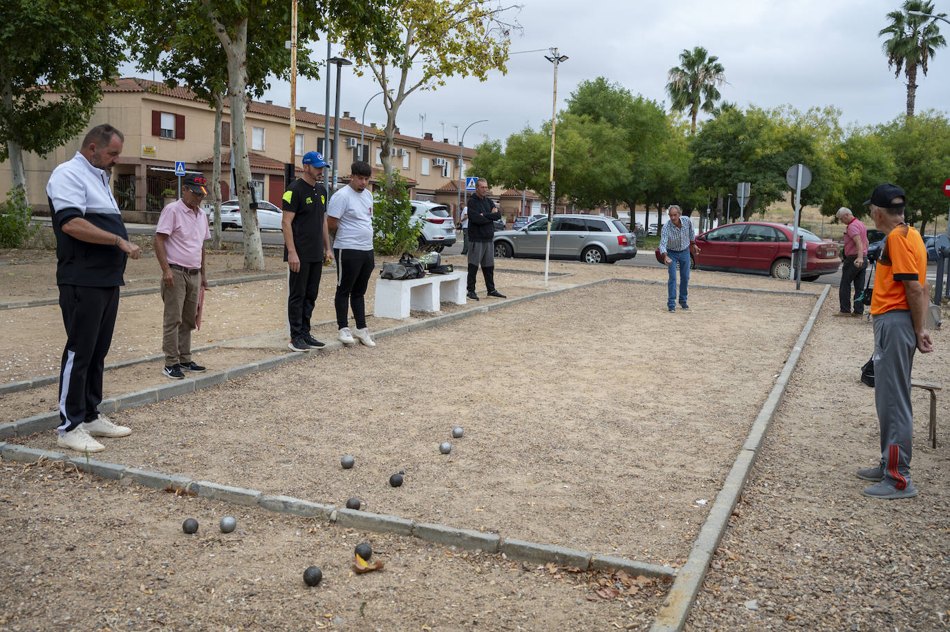 Fotos | Los campeones de petanca de Extremadura, sin sede para entrenar