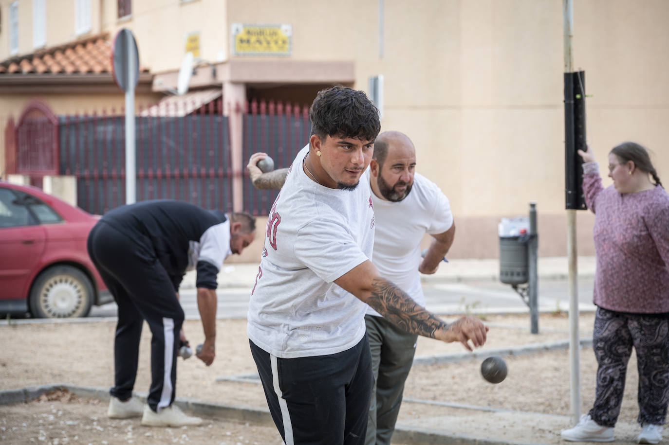Fotos | Los campeones de petanca de Extremadura, sin sede para entrenar