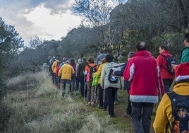 Ruta con el club de senderismo de la Zarza (Badajoz)