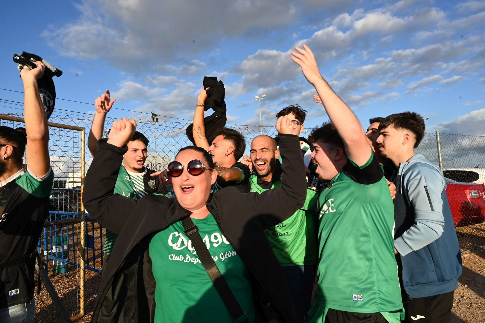 Así se vivió el partido del CD Gévora ante el Playas de Sotavento