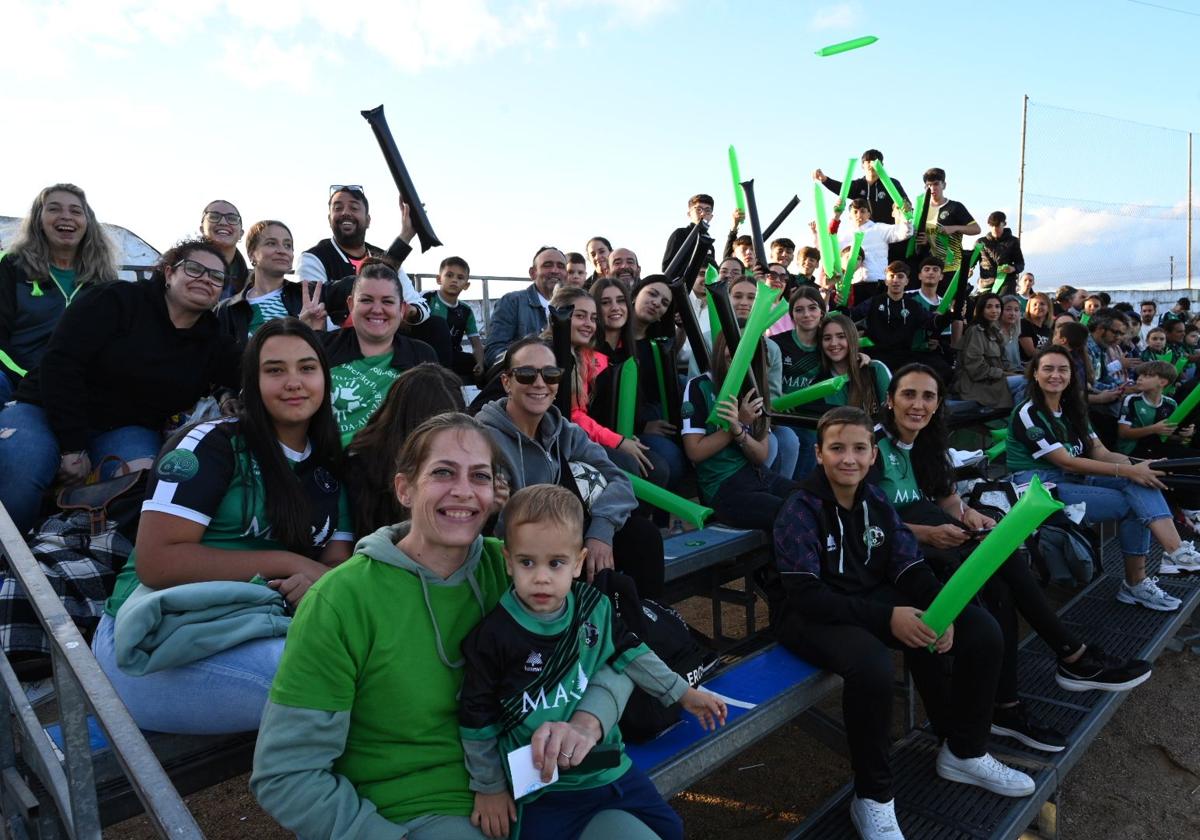 Así se vivió el partido del CD Gévora ante el Playas de Sotavento