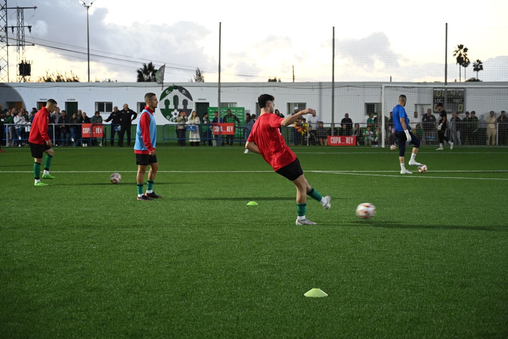 Así se vivió el partido del CD Gévora ante el Playas de Sotavento