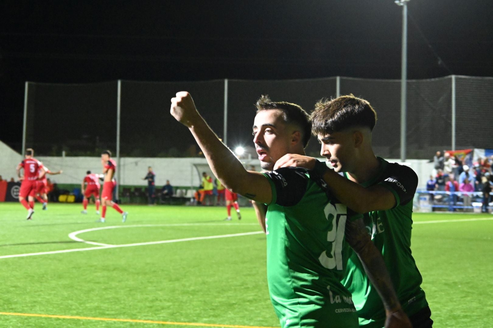 Así se vivió el partido del CD Gévora ante el Playas de Sotavento