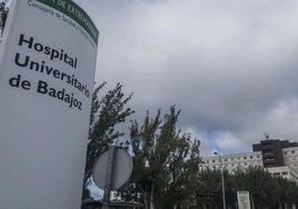 Hospital Universitario de Badajoz.