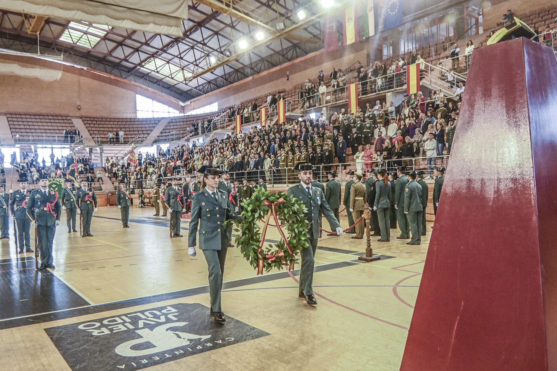 Actos de la Guardia Civil por el 12 de octubre en Badajoz