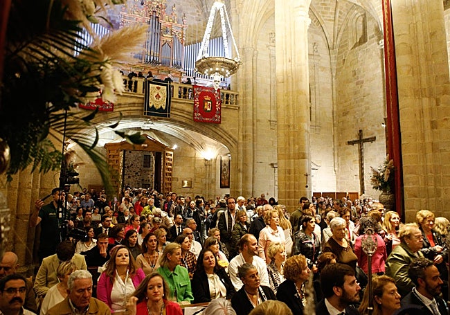 Imagen del interior de la concatedral, este sábado.