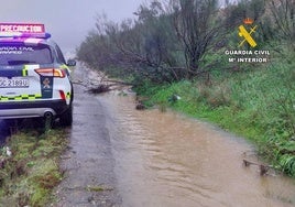 La borrasca 'Berenice' cortó carreteras y el tráfico ferroviario entre Llerena y Cazalla