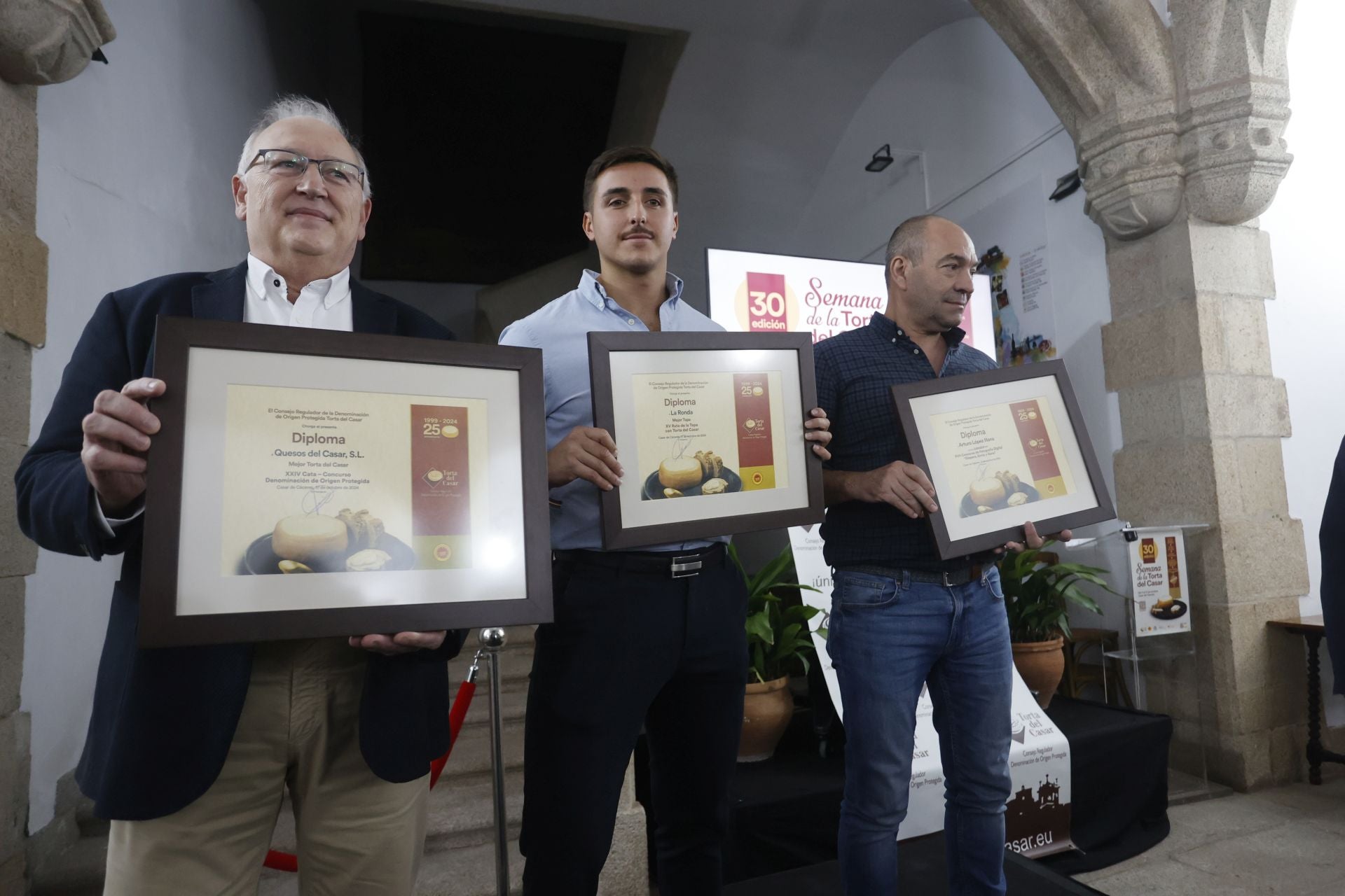 Así ha celebrado la Torta del Casar sus 25 años como producto regulado