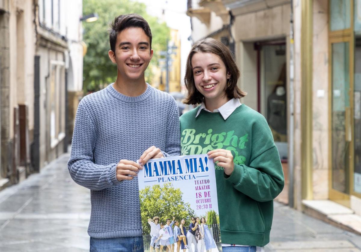 Alonso Fernández y Mafalda Santos, protagonistas del musical.