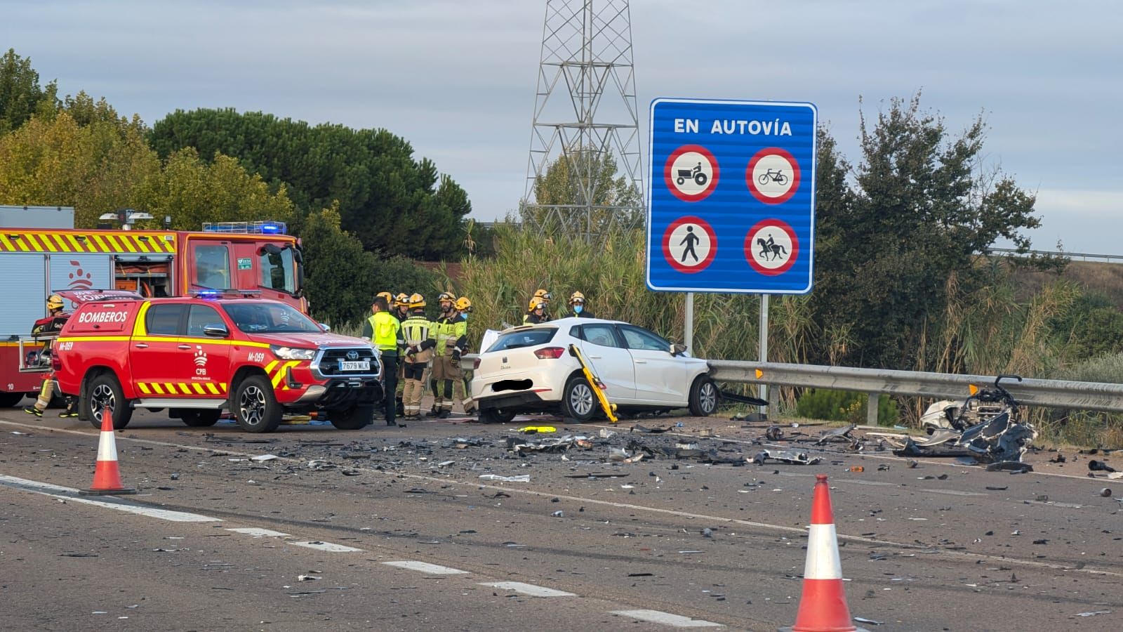 Así ha sido el accidente mortal en Villanueva de la Serena