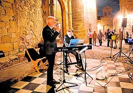 Actuación dentro del festival Plena Moon en la Plaza de San Mateo el pasado jueves