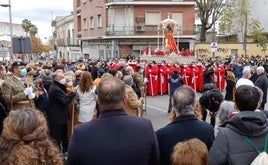 La Mártir sale a las seis de la Basílica en procesión extraordinaria