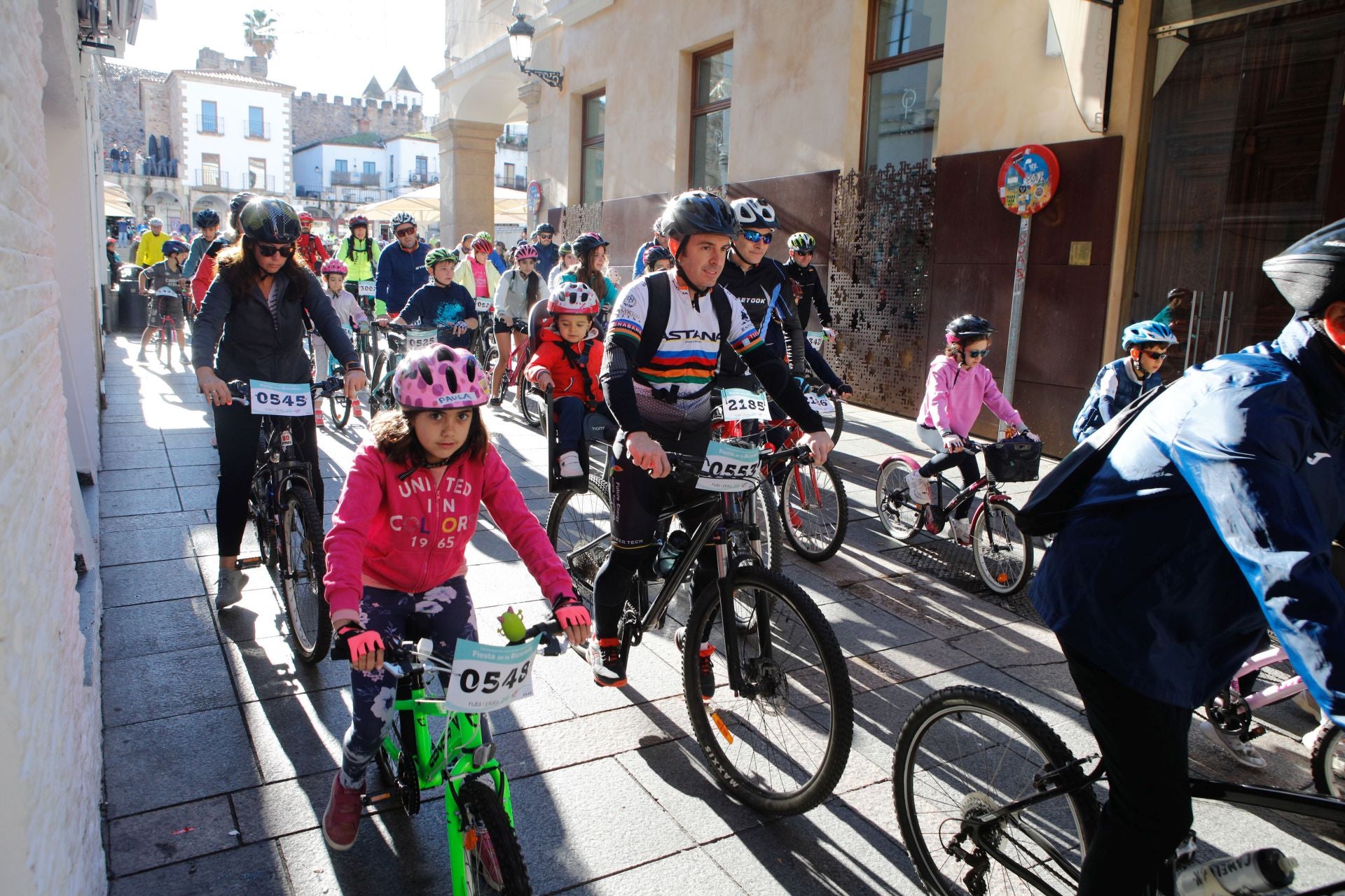 La Fiesta de la Bicicleta de Cáceres, en imágenes (I)