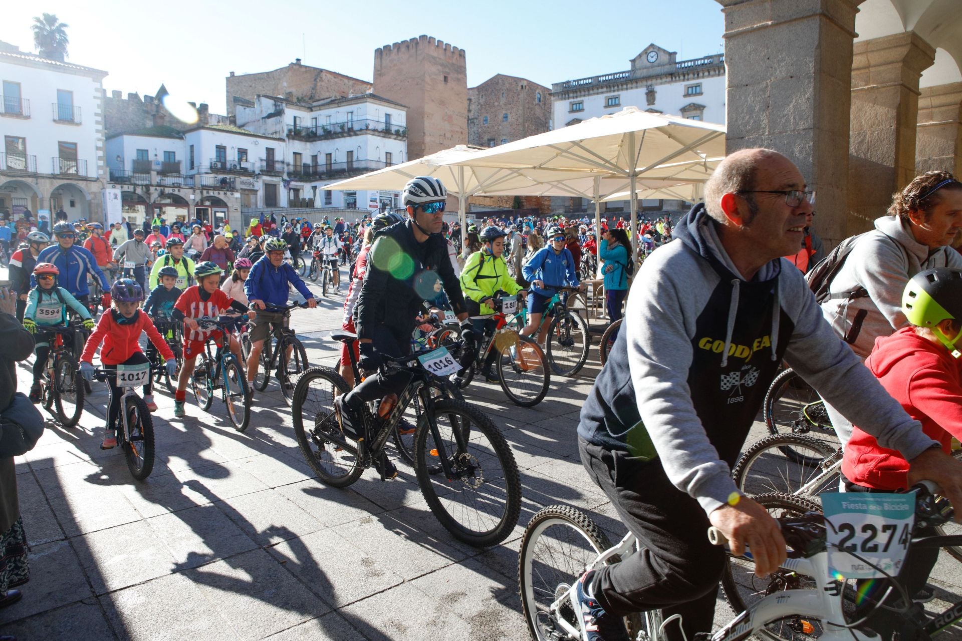 La Fiesta de la Bicicleta de Cáceres, en imágenes (I)