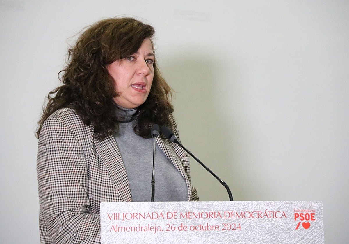 Eva María Pérez es vicesecretaria de Organización del PSOE de Extremadura desde este año.