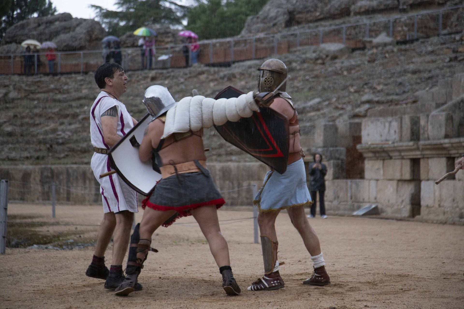 Así promociona Mérida &#039;Gladiator II&#039;