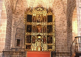 Retablo de Luis de Morales en la iglesia de San Martín.