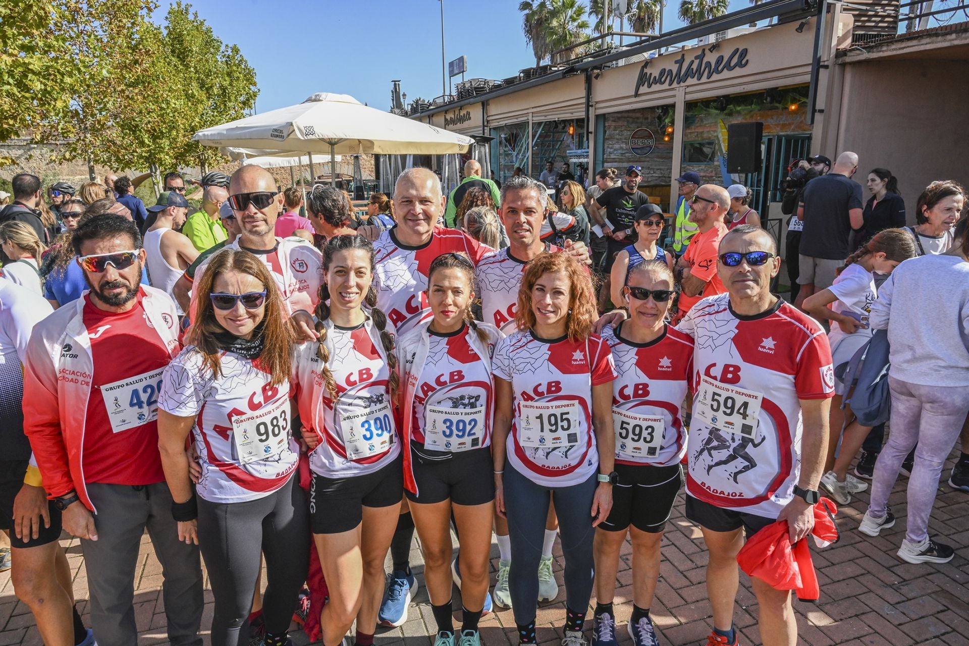 Fotos | Badajoz se solidariza corriendo con los afectados por la DANA