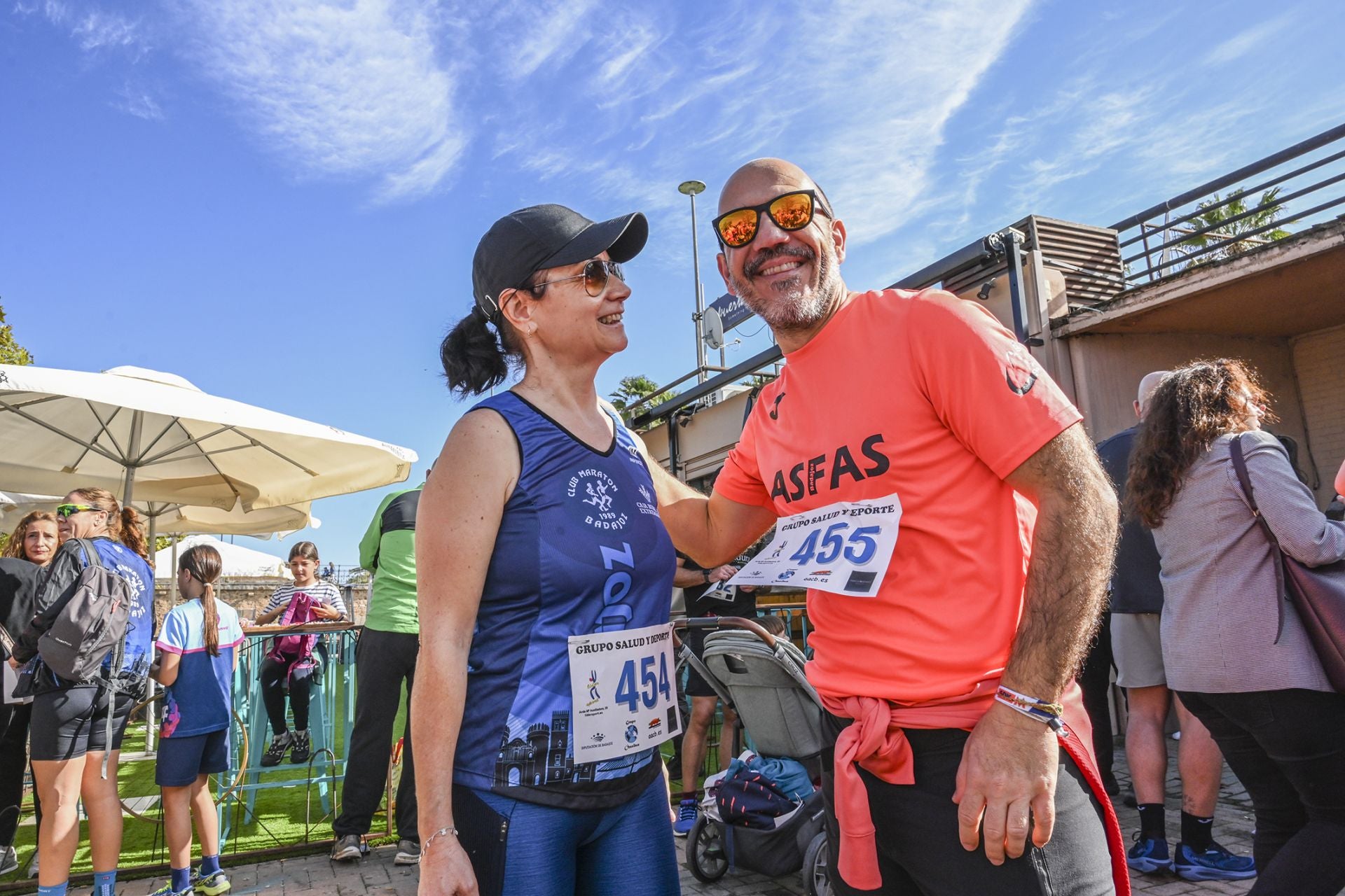 Fotos | Badajoz se solidariza corriendo con los afectados por la DANA