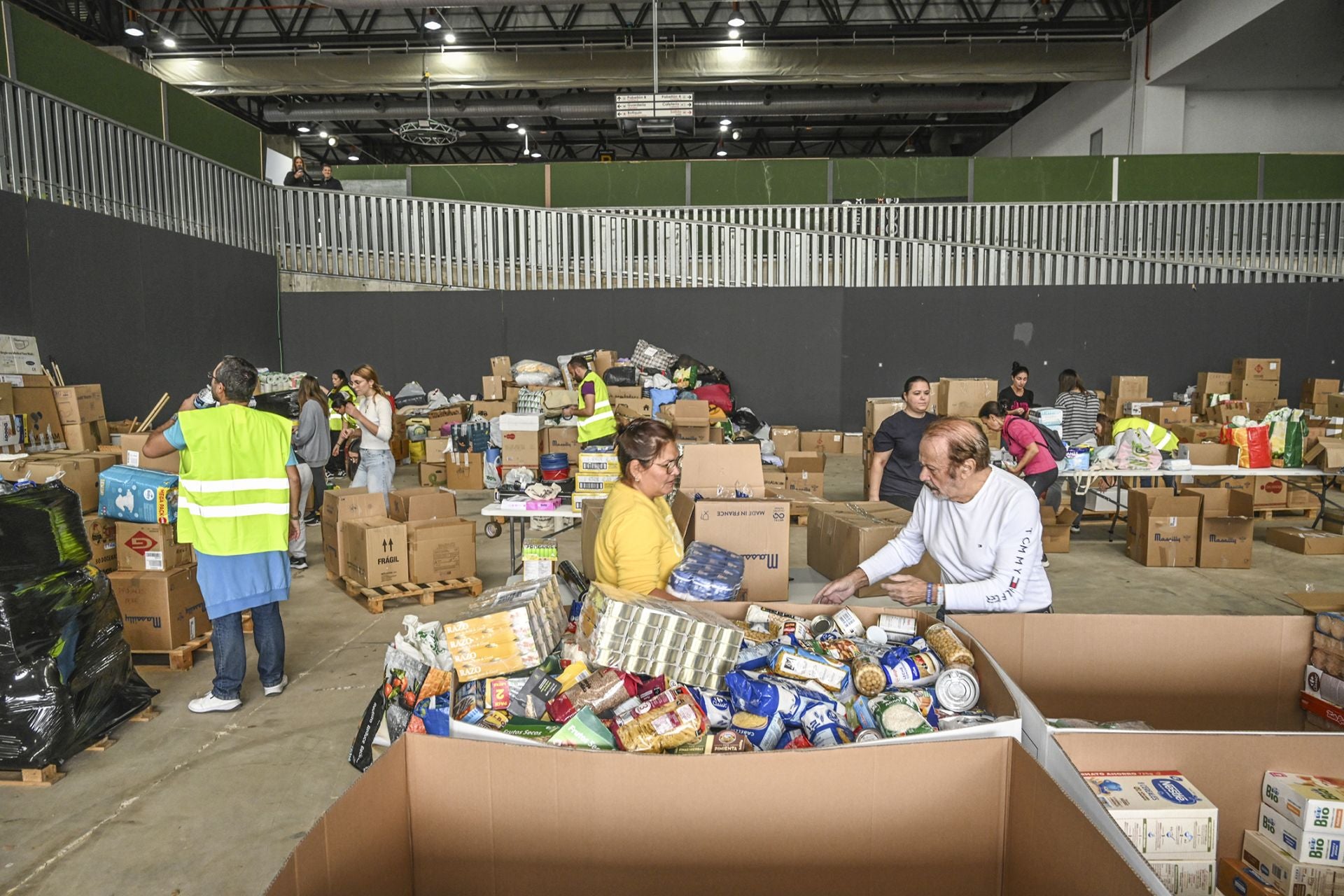 Ifeba centraliza la ayuda de Badajoz a los afectados por la DANA